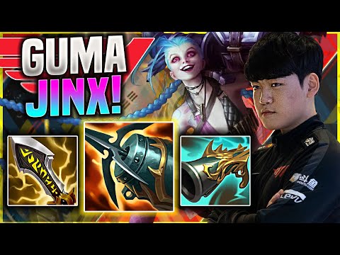 GUMAYUSI TRIES NEW JINX BUFFS! - T1 Gumayusi Plays Jinx ADC vs Kai'sa! | Season 11