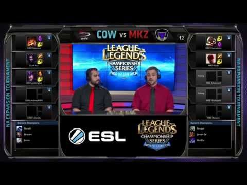 NA LCS Expansion 2015: COW vs MKZ G1 | compLexity.White vs Monstar Kittenz G1 (15.11.2014)