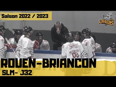 Hockey : Rouen - Briançon Ligue Magnus 2022/2023 J32