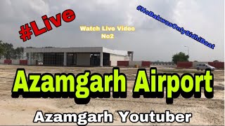preview picture of video '#Live #1stVideo Azamgarh Airport'