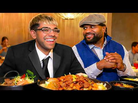 N3on & Rampage Jackson Try a Fancy Restaurant