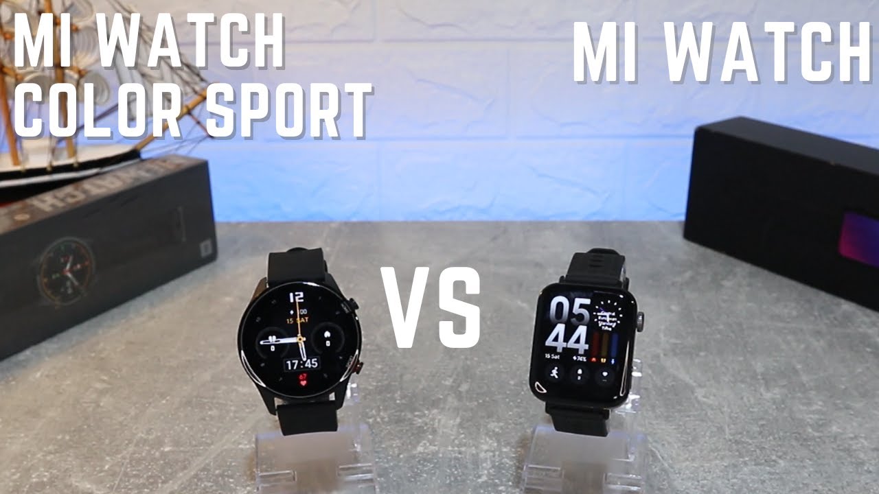 Mi Watch Color Sport VS Mi Watch which one is better and why?