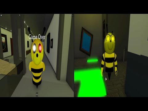 New Bee Hard Mode vs Bee Insane Gallery Jumpscare - Roblox Piggy