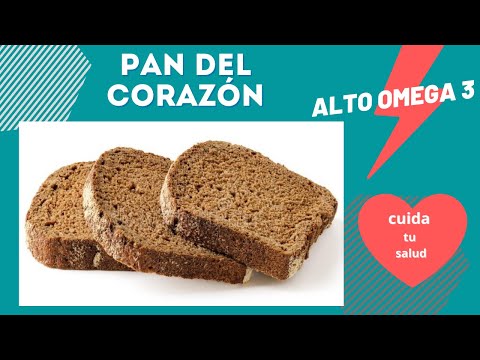Pan Alto Omega3💔Pan del CORAZON 💔💔💔