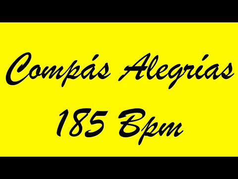 Compás Alegrías 185 Bpm - Bases Flamencas