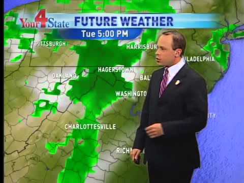 Bryan's Tuesday Morning Forecast - WHAG Morning News - Tuesday 14 August 2012