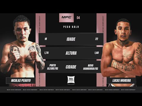 MFC 4 : NICOLAS PEIXOTO vs LUCAS MOREIRA  (MMA)