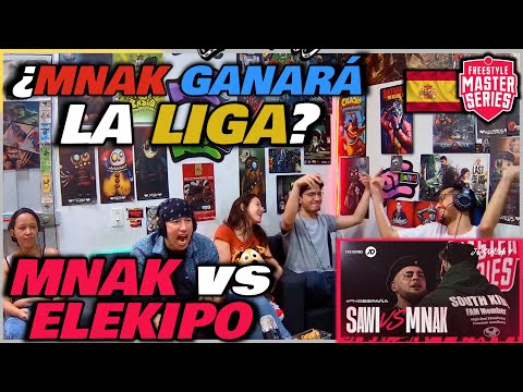 🔴COLOMBIANOS REACCIONAN a MNAK vs SAWI ELEKIPO - ¿MNAK GANARÁ LA LIGA? [FMS ESPAÑA 2025]