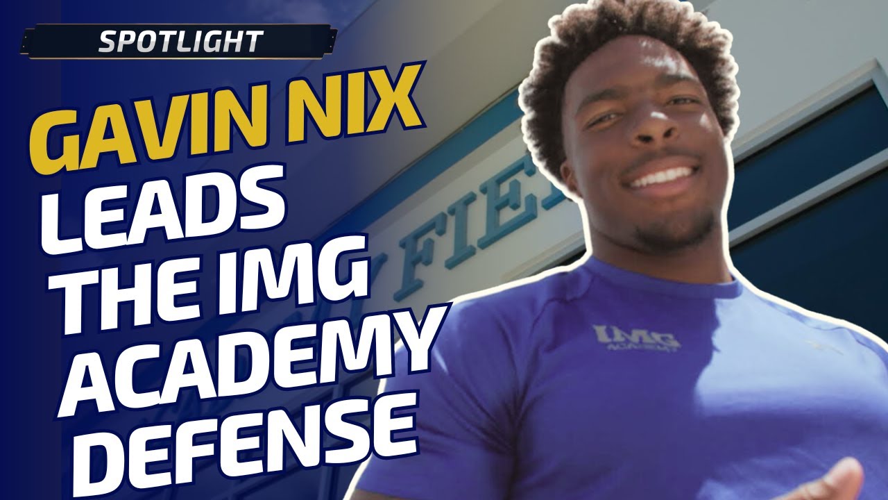 Rising Football Star Gavin Nix: Leadership &amp; Dreams at IMG Academy | Sports Stars of Tomorrow
