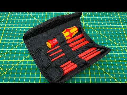 Wera 003470 Kraftform Kompakt VDE Slotted/Phillips Insulated Screwdriver Set