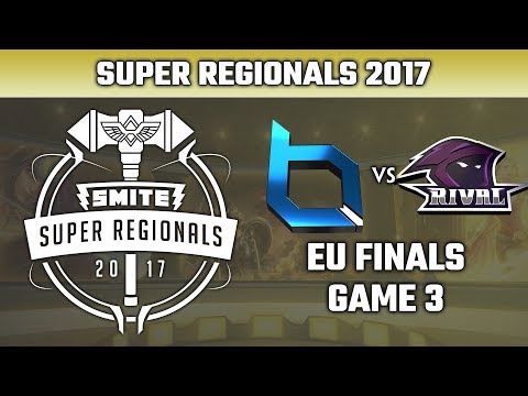SMITE Super Regionals 2017 - EU Finals: Obey Alliance vs. Team Rival (Game 3 of 5)