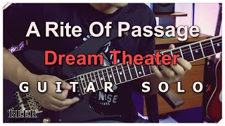 Dream Theater - A Rite of Passage | Guitar Solo Cover | Archetype: John Petrucci
