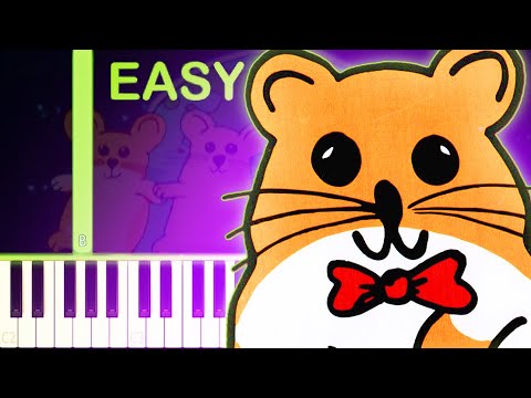 The HampsterDance Song - EASY Piano Tutorial