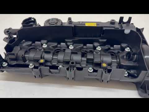 For BMW 1 2 3 4 5 X1 X3 X5 1.6 2.0 Diesel N47 Cylinder Head Valve Cover 11128581798 video