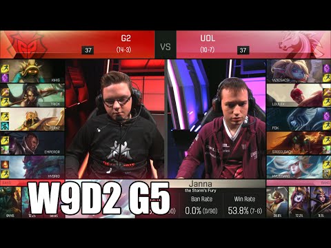 G2 eSports vs Unicorns of Love | Week 9 Day 2 S6 EU LCS Spring 2016 | G2 vs UOL G2 W9D2 1080p