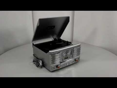Soundmaster Retro Style Recordplayer PL-745 USB