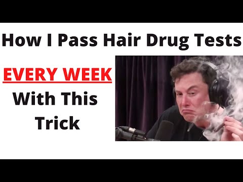 How I pass hair drug tests every week