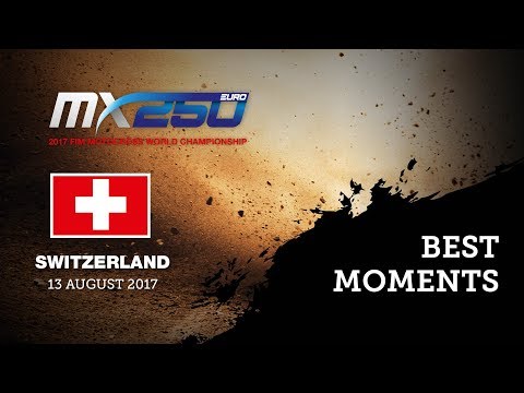 EMX250 Race2 Best Moments - MXGP of Switzerland 2017 Presented by iXS