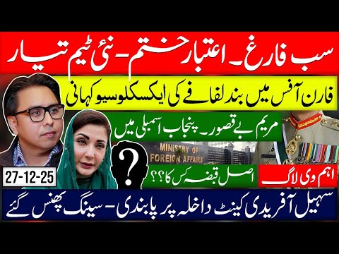 Trust Broken, New Team Ready | Foreign Office Secret File | Punjab Assembly Power Game