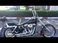 1999 Dyna Wide Glide Chopped with Ape Hanger Handle Bars Florida (727) 461-4840