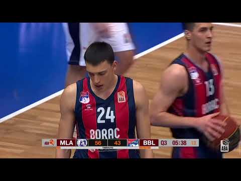 ABA Liga 2 2020/21 highlights, Round 13: Mladost - Borac (27.3.2021)