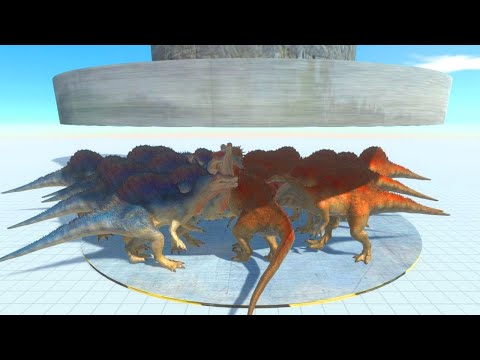 Hydraulic Press vs ALL UNITS Animal Revolt Battle Simulator