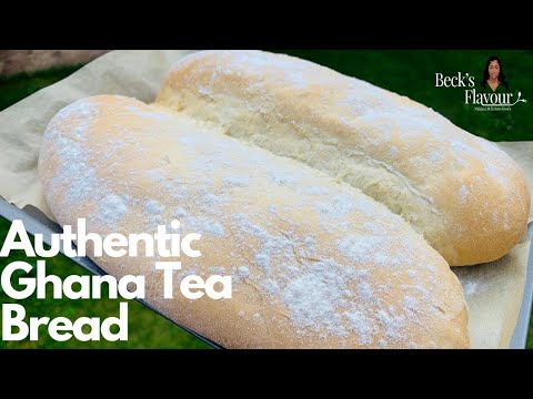 Easy Authentic Ghana Tea Bread Recipe