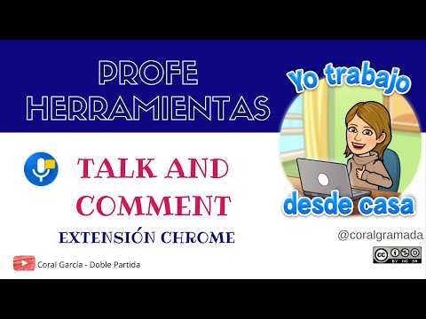 Comunicar y corregir con notas de voz. Talk and Comment. #profeherramientas