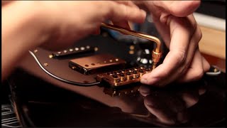 Upgrades on Cheap Stratocaster // Fret leveling + Vega-Trem VT1 & Gotoh Magnum Tuner Install