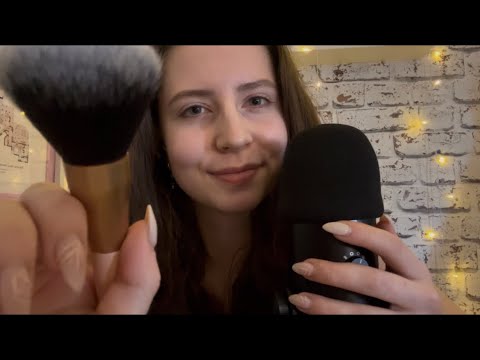 ASMR | Whispering “I Love You” in 10 Different Languages and Face Brushing 🌍❤️