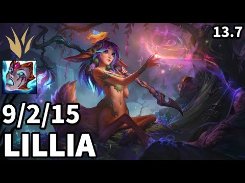 Lillia Jungle vs Nunu & Willump - EUW Master | Patch 13.7