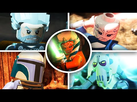 LEGO® STAR WARS III: THE CLONE WARS - All Bosses & Ending (4K 60FPS)