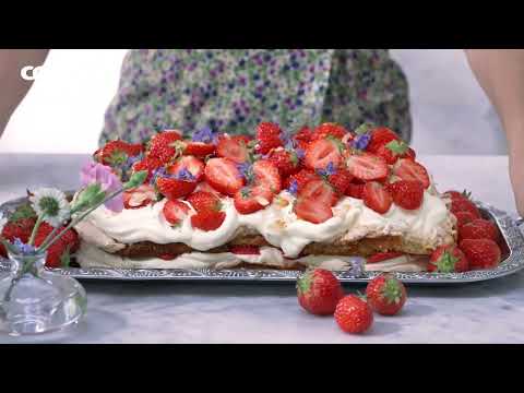 Midsommartårta i långpanna