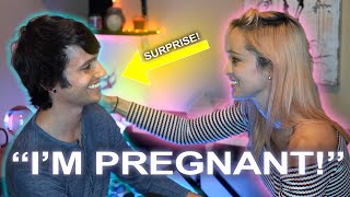 TELLING MY HUSBAND I'M PREGNANT!