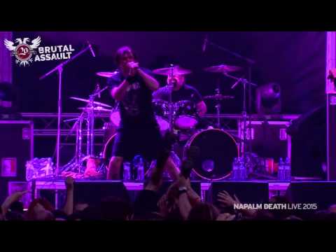 Brutal Assault 20 - Napalm Death (live) 2015