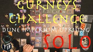Can Gurney Lead House Atreides to Victory? Dune Imperium Uprising Solo Playthrough