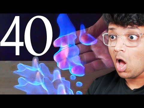 40 AMAZING SCIENCE EXPERIMENTS!