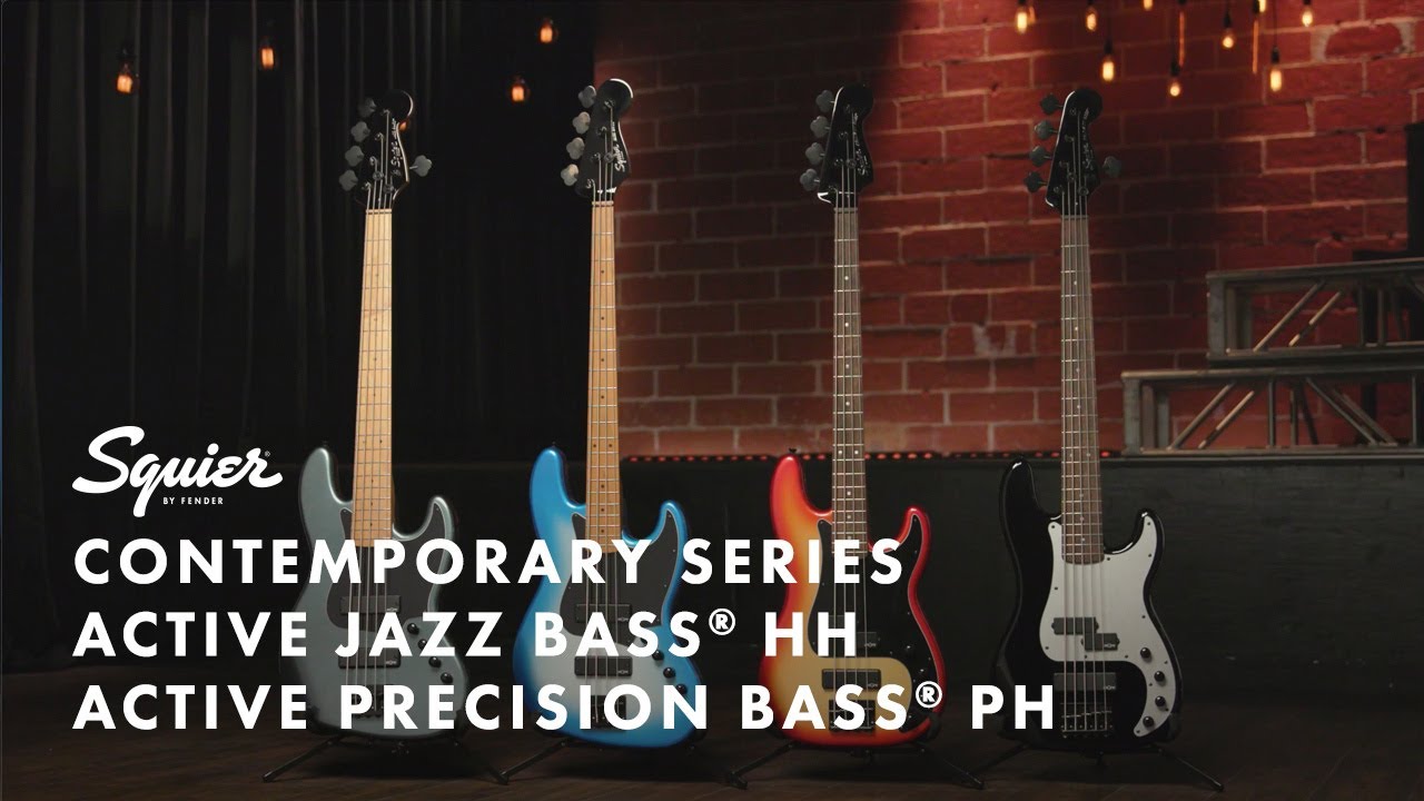 Exploring The Squier Contemporary Series Basses | Fender - YouTube