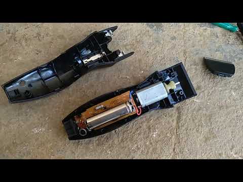 Panasonic trimmer dead battery replacement