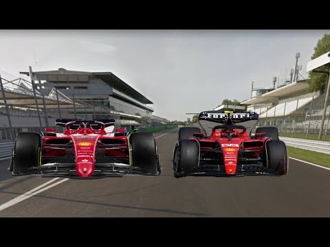 2022 Ferrari F1-75 VS 2023 Ferrari SF-23