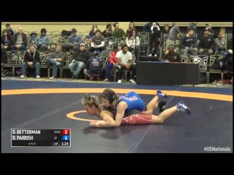 55 1/4 Final - Deanna Betterman (Sunkist Kids WC) vs. Dominique Parrish (Simon Fraser)