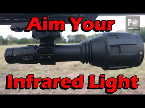 How To Aim ATN X Sight 4K IR Light To Your Scope