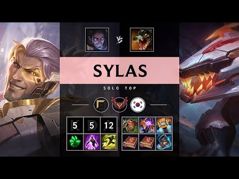 Sylas Top vs Renekton - KR Grandmaster Patch 25.17