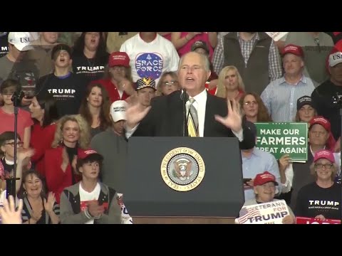 Conservative radio talk show host, Rush Limbaugh died Wednesday morning