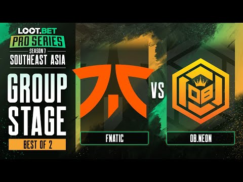 Fnatic vs OB.Neon Game 2 - Pro Series 7 SEA: Group Stage w/ MLP & johnxfire
