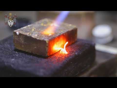 Hand made Platinum and gold diamond engagement ring -  HOW TO