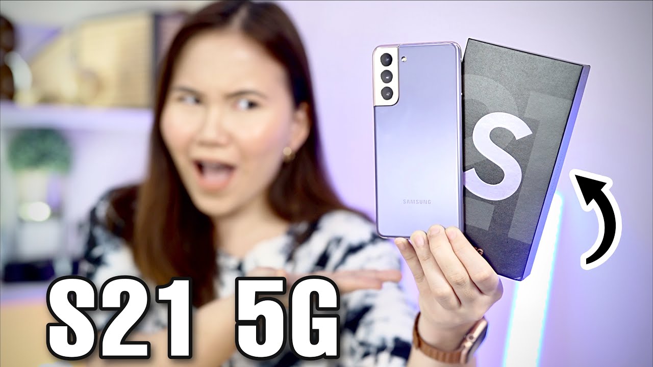 SAMSUNG GALAXY S21 5G UNBOXING