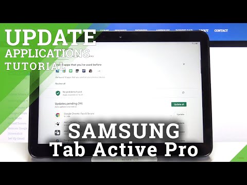 How to Update Apps on SAMSUNG Galaxy Tab Active Pro – Apps Actualizations