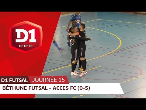 J15 : Béthune Futsal - FC Acces (0-5)