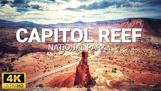 Capitol Reef National Park, Utah Scenic Drive - 4K Driving Adventure
